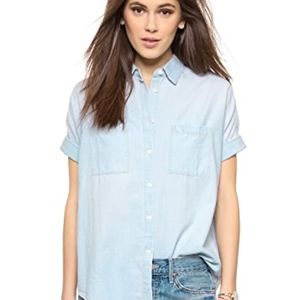Madewell Cotton Courier Chambray Shirt
